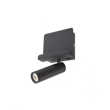 Redo PANEL fali lámpa fém, fekete, LED, 3.5W, 221lm, 3000K - 01-3084