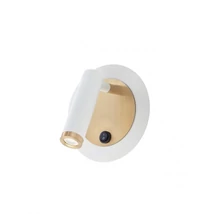 Redo CLOSER fali lámpa fém, fehér, LED, 6W, 378lm, 3000K - 01-3089