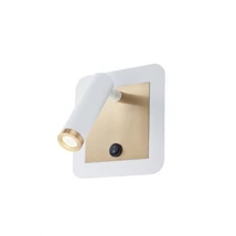 Redo CLOSER fali lámpa fém, fehér, LED, 6W, 378lm, 3000K - 01-3091
