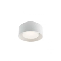 Redo PUNKT mennyezeti lámpa fém, akril, fehér, opál, LED, 6W, 374lm, 3000K - 01-3096