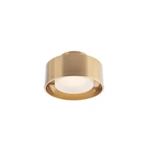 Redo PUNKT mennyezeti lámpa fém, akril, sárgaréz, opál, LED, 6W, 374lm, 3000K - 01-3097