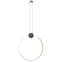 Redo ATOM függeszték fém, fekete, réz, LED, 20W, 1641lm, 3000K - 01-3107