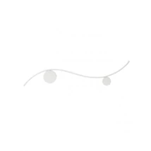 Redo WAVE fali lámpa fém, fehér, LED, 11W, 857lm, 3000K - 01-3111