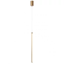 Redo TABOO függeszték fém, arany, LED, 9W, 658lm, 3000K - 01-3115