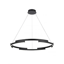 Redo CASTLE függeszték fém, fekete, LED, 45W, 2700lm, 3000K - 01-3176