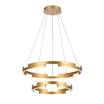 Redo CASTLE függeszték fém, arany, LED, 60W, 3600lm, 3000K - 01-3178