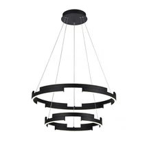 Redo CASTLE függeszték fém, fekete, LED, 60W, 3600lm, 3000K - 01-3179