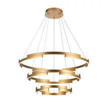 Redo CASTLE függeszték fém, arany, LED, 80W, 4800lm, 3000K - 01-3181