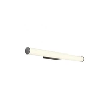 Redo DIZZY fürdőszobai fali lámpa fém, akril, fekete, LED, 3000K-4000K, 12W, 1215lm, IP44 - 01-3261