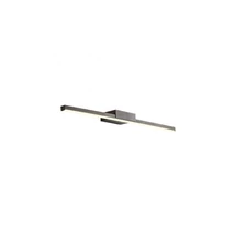 Redo ASTON fürdőszobai fali lámpa fém, műanyag, fekete, fehér, LED, 3000K-4000K, 12W, 1015lm, IP44 - 01-3270