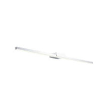 Redo ASTON fürdőszobai fali lámpa fém, műanyag, króm, fehér, LED, 3000K-4000K, 18W, 1315lm, IP44 - 01-3272