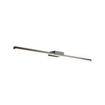 Redo ASTON fürdőszobai fali lámpa fém, műanyag, fekete, fehér, LED, 3000K-4000K, 18W, 1315lm, IP44 - 01-3273