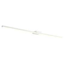 Redo ASTON fürdőszobai fali lámpa fém, műanyag, fehér, LED, 3000K-4000K, 24W, 1723lm, IP44 - 01-3274
