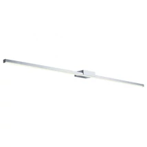 Redo ASTON fürdőszobai fali lámpa fém, műanyag, króm, fehér, LED, 3000K-4000K, 24W, 1723lm, IP44 - 01-3275