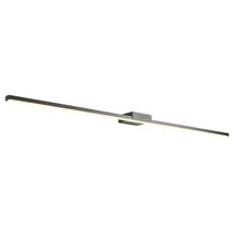 Redo ASTON fürdőszobai fali lámpa fém, műanyag, fekete, fehér, LED, 3000K-4000K, 24W, 1723lm, IP44 - 01-3276