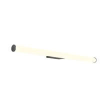 Redo KALI fürdőszobai fali lámpa fém, műanyag, fekete, fehér, LED, 3000K-4000K, 18W, 1821lm, IP44 - 01-3282