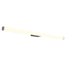 Redo KALI fürdőszobai fali lámpa fém, műanyag, fekete, fehér, LED, 3000K-4000K, 24W, 2210lm, IP44 - 01-3285