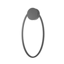 Redo LEO fali lámpa fém, műanyag, fekete, fehér, LED, 3000K-4000K, 29W, 1501lm - 01-3295
