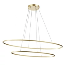 Redo LEO függeszték fém, műanyag, bronz, fehér, LED, 3000K-4000K, 108W, 6974lm - 01-3300
