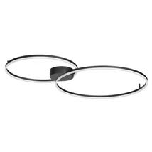 Redo ORBIT mennyezet lámpa fém, műanyag, fekete, fehér, LED, 3000K-4000K, 88W, 7819lm - 01-3312