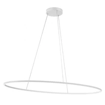 Redo LEO függeszték fém, műanyag, fehér, LED, 3000K-4000K, 65W, 4344lm - 01-3340