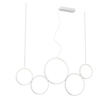 Redo ATHENA függeszték fém, fehér, LED, 50W, 3978lm, 3000K-4000K-6000K - 01-3385