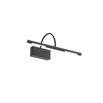 Redo KENDO képmegvilágító fém, fekete, LED, 3000K, 6W, 411lm - 01-3465