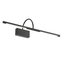 Redo KENDO képmegvilágító fém, fekete, LED, 3000K, 11W, 755lm - 01-3467