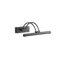 Redo IKON képmegvilágító fém, fekete, LED, 3000K, 7.3W, 453lm - 01-3469