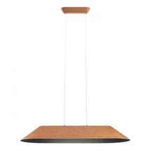 REDO AKIRA függeszték, fém, műanyag, kávé, szürke, LED, 3000K, 23.5W, 1850lm - 01-3528