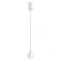 Redo AVES függeszték fém, üveg, fehér, áttetsző, LED, 12W, 720lm, 3000K - 01-3546