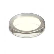 REDO SOLERA mennyezetlámpa, fém, üveg, fekete, füstszín, LED, 3000K-4000K, 36W, 1784lm - 01-3590