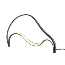 REDO TEMPEST asztali lámpa, fém, fekete, LED, 3000K, 12W, 840lm - 01-3602