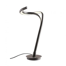 REDO TEMPEST asztali lámpa, fém, fekete, LED, 3000K, 18W, 1260lm - 01-3605