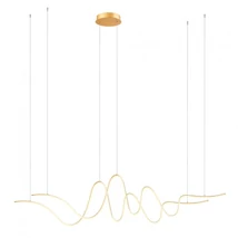 REDO IMPULS függeszték, fém, arany, LED, 3000K, 68W, 4760lm - 01-3622