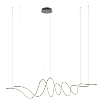 REDO IMPULS függeszték, fém, fekete, LED, 3000K, 68W, 4760lm - 01-3623
