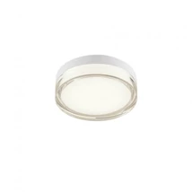 REDO FRISBI mennyezetlámpa, fém, műanyag, fehér, áttetsző, LED, 3000K, 8W, 440lm, IP44 - 01-3729