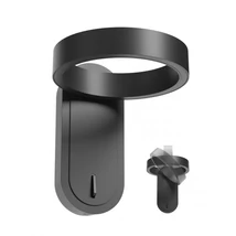 Redo KEEN fali lámpa fém, fekete, LED, 6W, 440lm, 3000K - 01-3764