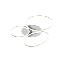 Redo RITMO mennyezeti lámpa fém, fehér, LED, 40W, 2463lm, 3000K-4000K - 01-3765