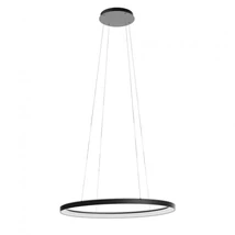 REDO NOBU függeszték, fém, műanyag, fekete, fehér, LED, 3000K-4000K, 80W, 4904lm - 01-3814