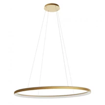 REDO NOBU függeszték, fém, műanyag, arany, fehér, LED, 3000K-4000K, 120W, 7296lm - 01-3819