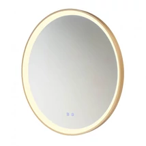 REDO VANITY fali lámpa, fém, üveg, arany, tükör, LED, 3000K-4000K-6000K, 40W, 3752lm, IP44 - 01-3825