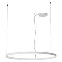 REDO ORION függeszték, fém, fehér, LED, 2700K-3000K-4000K, 75W, 5544lm - 01-3874