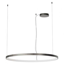 REDO ORION függeszték, fém, nikkel, LED, 2700K-3000K-4000K, 75W, 5544lm - 01-3876