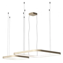 REDO ORION függeszték, fém, kávé, LED, 2700K-3000K-4000K, 96W, 6008lm - 01-3899