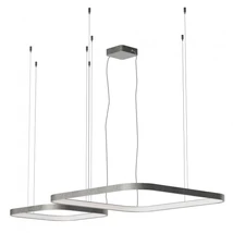REDO ORION függeszték, fém, nikkel, LED, 2700K-3000K-4000K, 96W, 6008lm - 01-3900