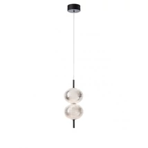 Redo VENTURA függeszték fém, akril, fekete, áttetsző, LED, 12W, 1309lm, 3000K - 01-4024