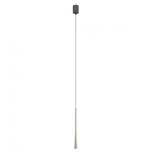 REDO ITO függeszték, fém, fekete, kávé, LED, 2700K, 6.2W, 481lm - 01-4072