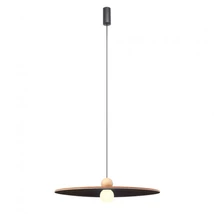 REDO NUWA függeszték, fém, kávé, szürke, LED, 2700K, 7W, 390lm - 01-4108