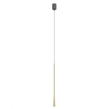 REDO ITO függeszték, fém, fekete, arany, LED, 2700K, 6.2W, 481lm - 01-4115